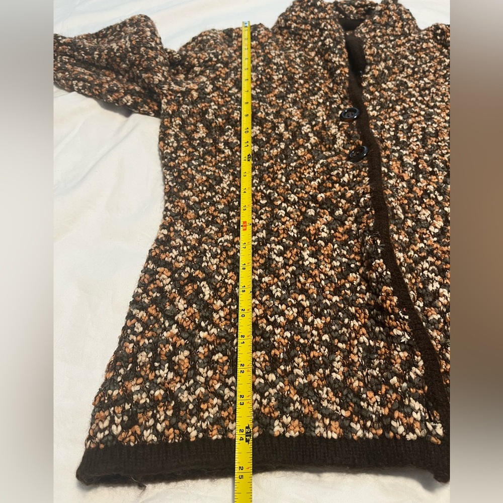 Alexandra Bartlett Women” s Multicolor LS Knit Cottage Cardigan Sweater Size 1X - Picture 11 of 12